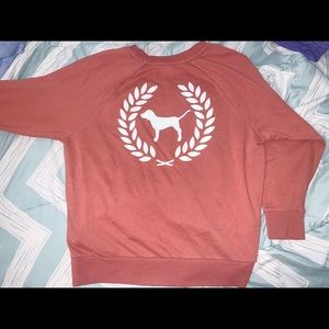 PINK campus crew neck